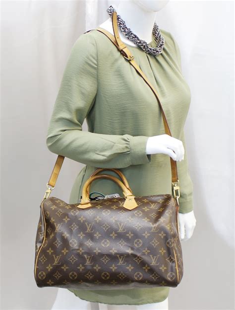 louis vuitton speedy 35 bandouliere monogram|lv speedy 30 for sale.